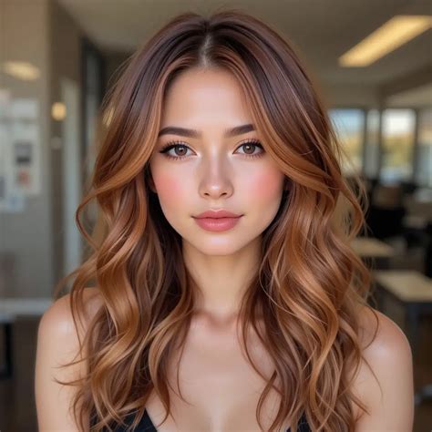 Unleashing the Dazzling Charm of Pale Olive Skin with Enchanting Hair Color Transformations