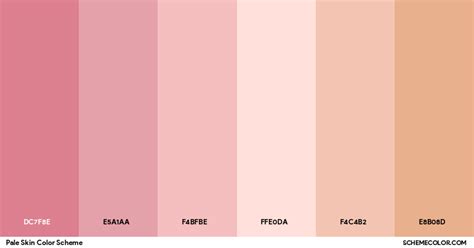Unleashing the Sublime Elegance: Perfecting the Pale Skin Color Palette with Our Artistic Collection