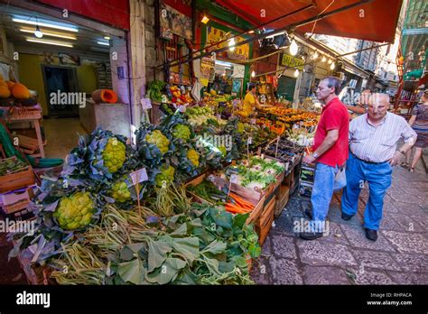 Palermo Market Vendor