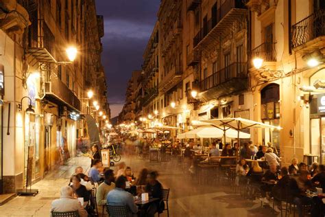 Palermo Streets at Night