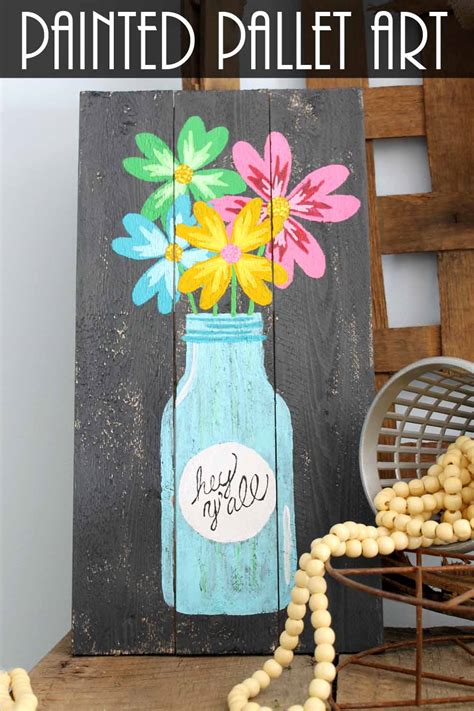 Pallet Art Instructions