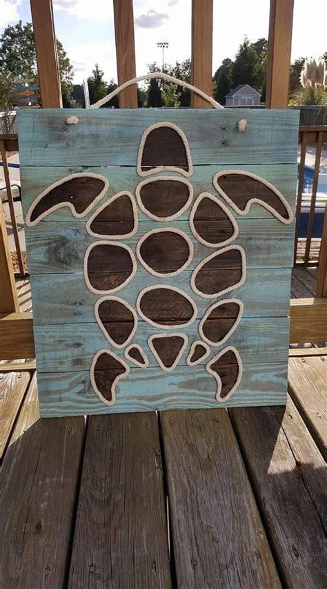 Pallet Art Turtle