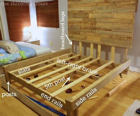 Pallet Bed Frame Building Plans