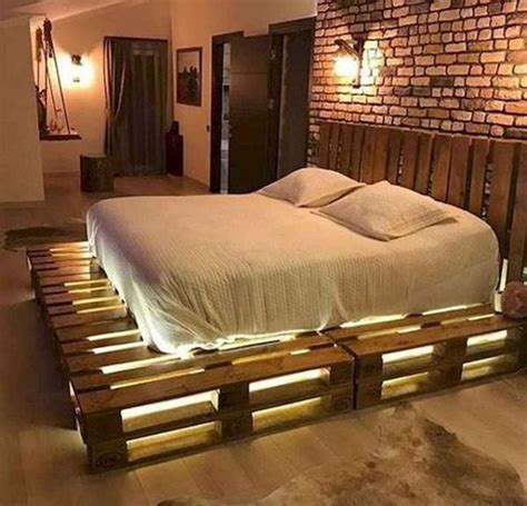 Pallet Bed Led