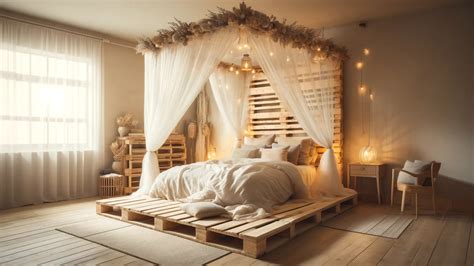 Pallet Canopy Bed