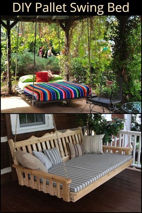 Pallet Swing Bed With Back Instructions