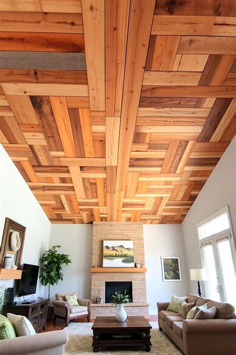 Pallet Wall And Ceiling