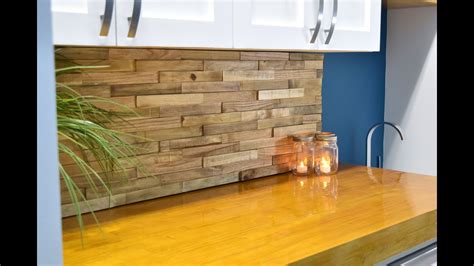 Pallet Wall Backsplash