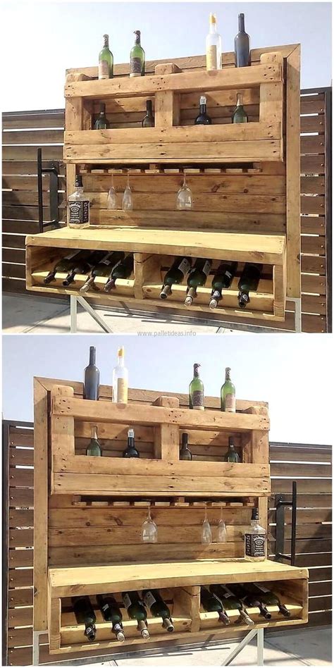 Pallet Wall Bar