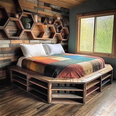 Pallet Wall Bed