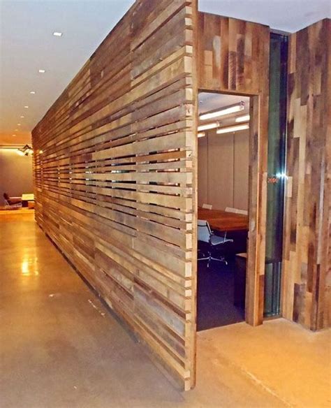 Pallet Wall Divider Diy
