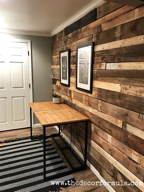 Pallet Wall Diy