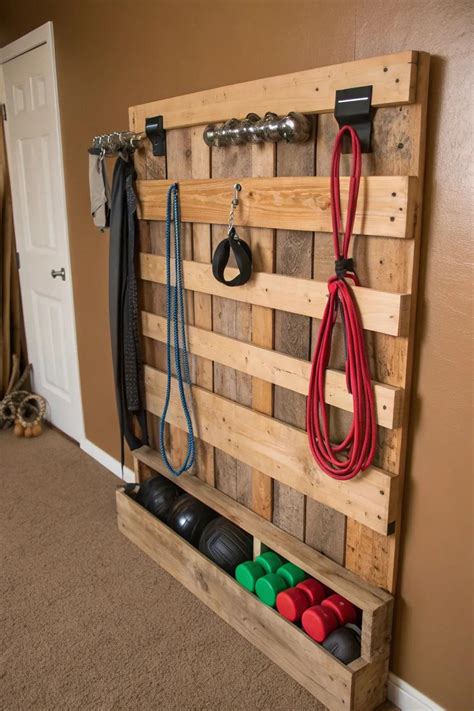 Pallet Wall Gym