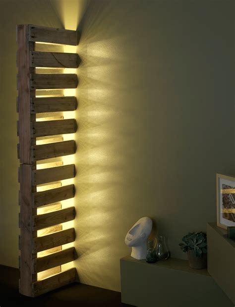 Pallet Wall Lights