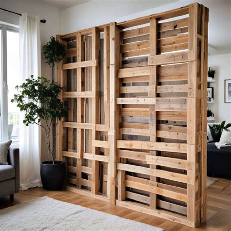 Pallet Wall Room Divider