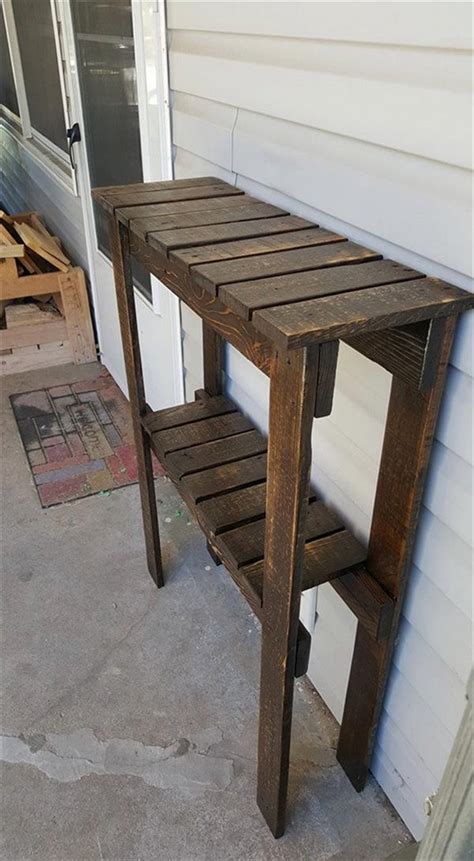 Pallet Wall Table