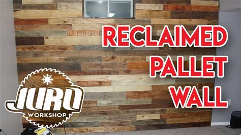 Pallet Wall Youtube