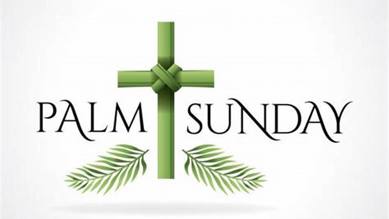 Palm Sunday 2024 Clipart