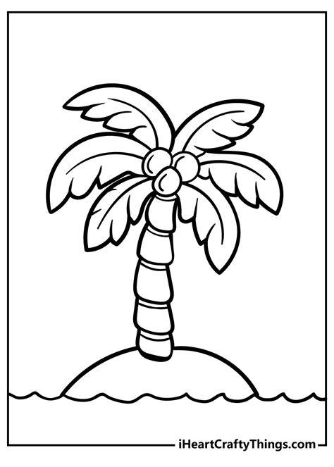 Palm Tree Color Page