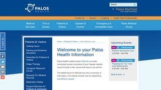 Palos Health Mychart