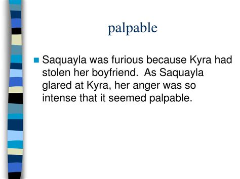 Palpable Definition Macbeth