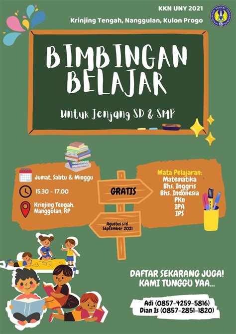 Pamflet Bimbel
