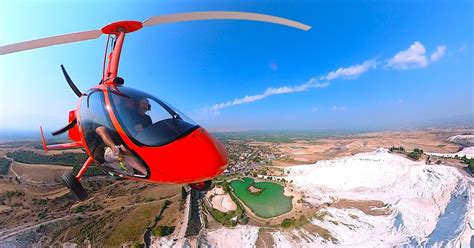 Pamukkale Gyrocopter View