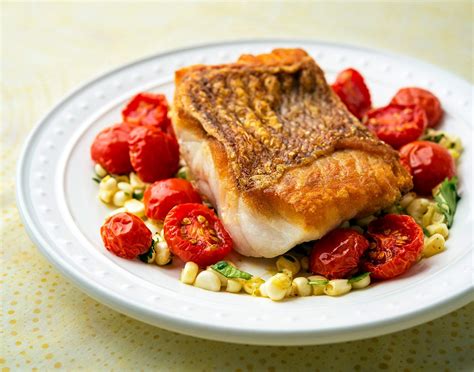 Crispy Delight: Indulge in Pan Seared Snapper with Skin On