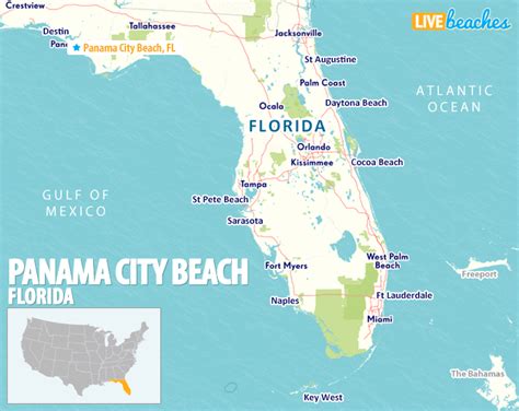 Panama City Beach Florida Google My Maps