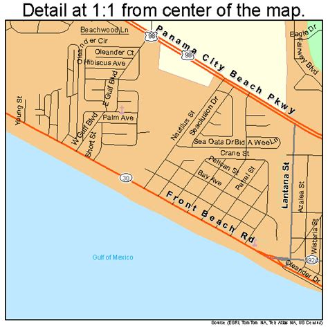 Web Version of Panama City Beach Map VisitPCBMap The Official