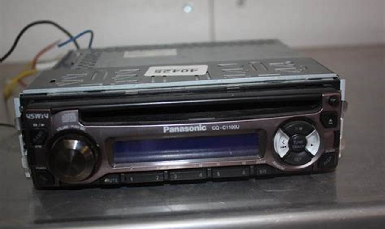 Panasonic Car Stereo