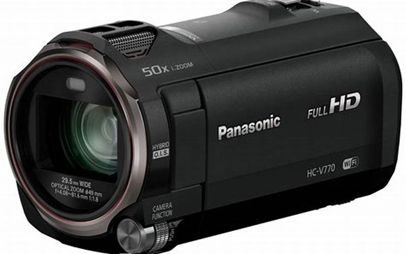 Panasonic Full Hd Video Camera Camcorder Hc-V770 Review