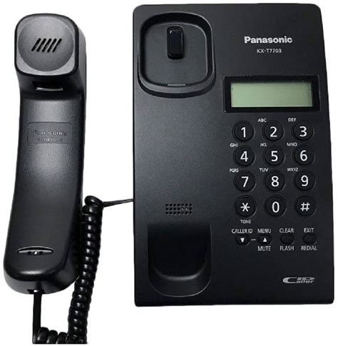 Panasonic Single Line KX T7703 Telephone