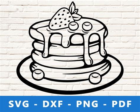 Flipping Fantastic: Delightful Pancake SVG Your Website Needs