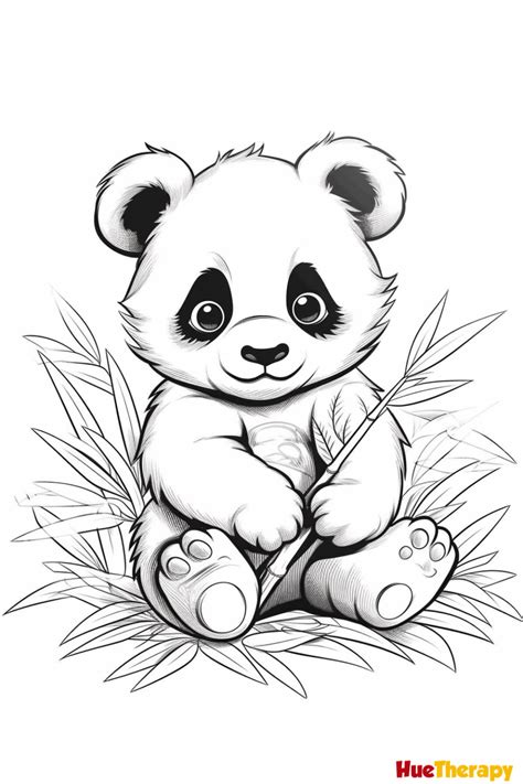 Panda Color Pages