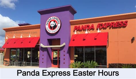Panda Express Hours Easter