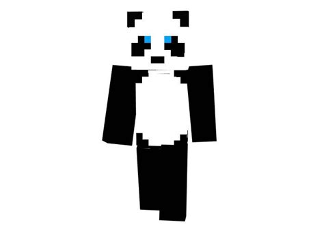Unleash Your Compassion: Say No to Panda Skin in Minecraft!