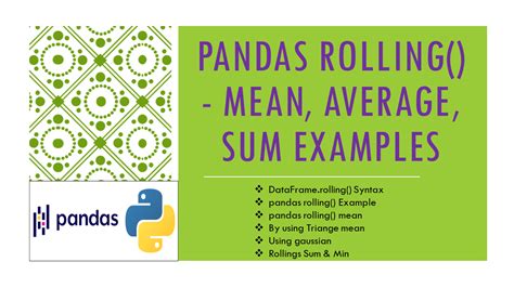 th?q=Pandas%20Monthly%20Rolling%20Operation - Efficient Monthly Rolling with Pandas: Streamline Your Data Analysis