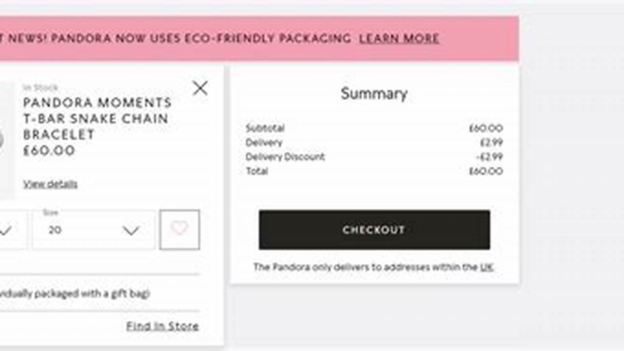 Pandora Discount Code November 2024