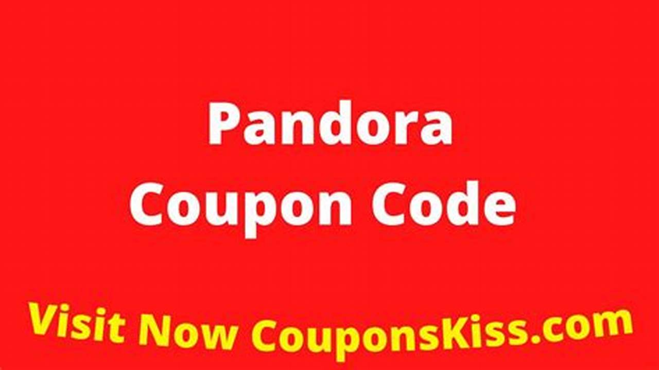 Pandora Voucher Code 2024