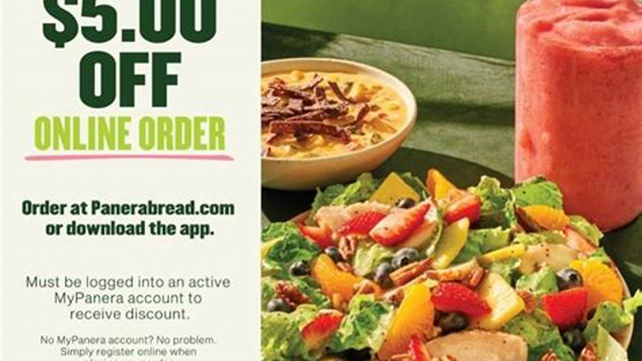 Panera Promo Code April 2025