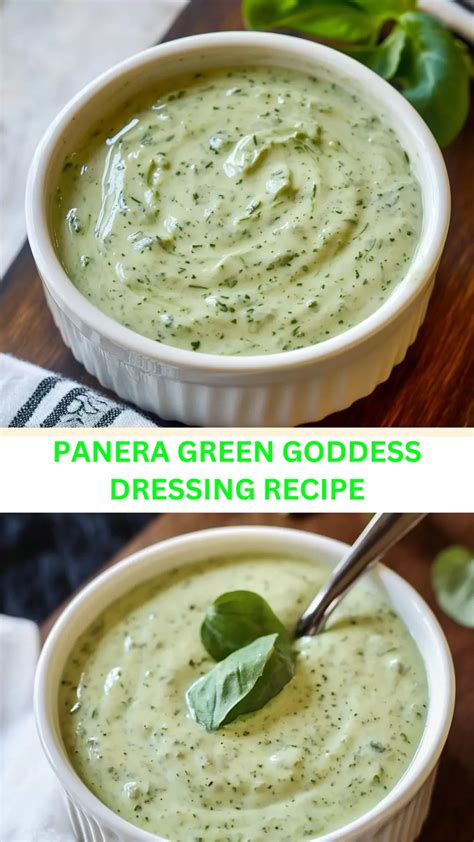 Panera Green Goddess Dressing