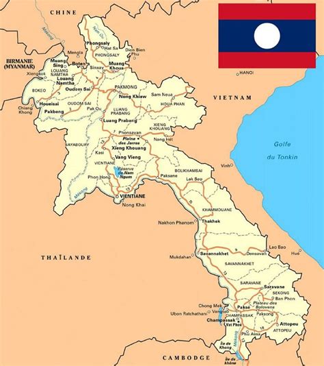 Panjang Batas Negara Laos