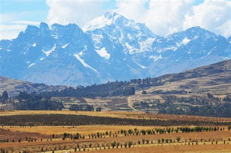 Panoramic Mountain View Andes
