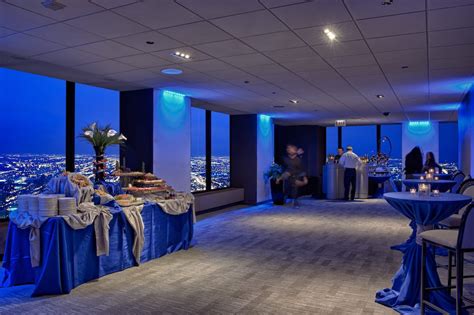 Panoramic views for VIP receptions