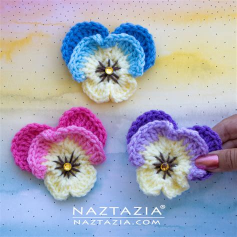 Pansy Crochet Pattern Free