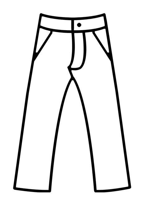Pantalon Coloriage
