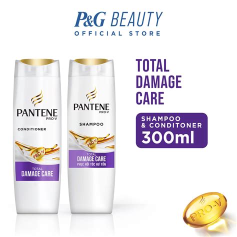 Pantene Pro-V Total Damage Care Shampoo untuk Rambut Kering dan Kasar