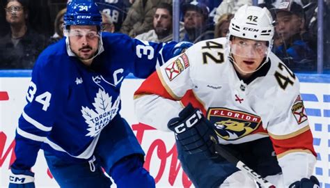 Panthers vs Maple Leafs TV schedule