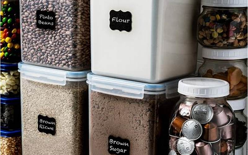Pantry Ideas Airtight Containers